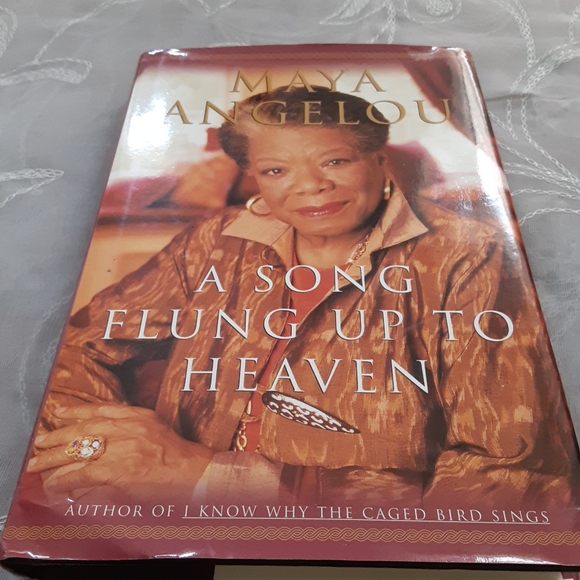 3/$10 A SONG FLUNG UP TO HEAVEN  by MAYA ANGELOU Hardcover W/Dustcover - Picture 1 of 3